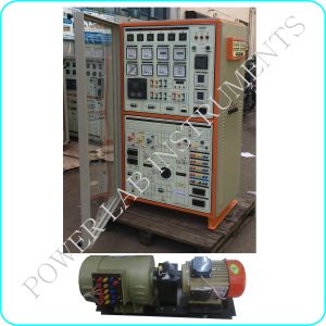 Generator Protection Simulator -Using PC based M.F.Relays (PPS-27)