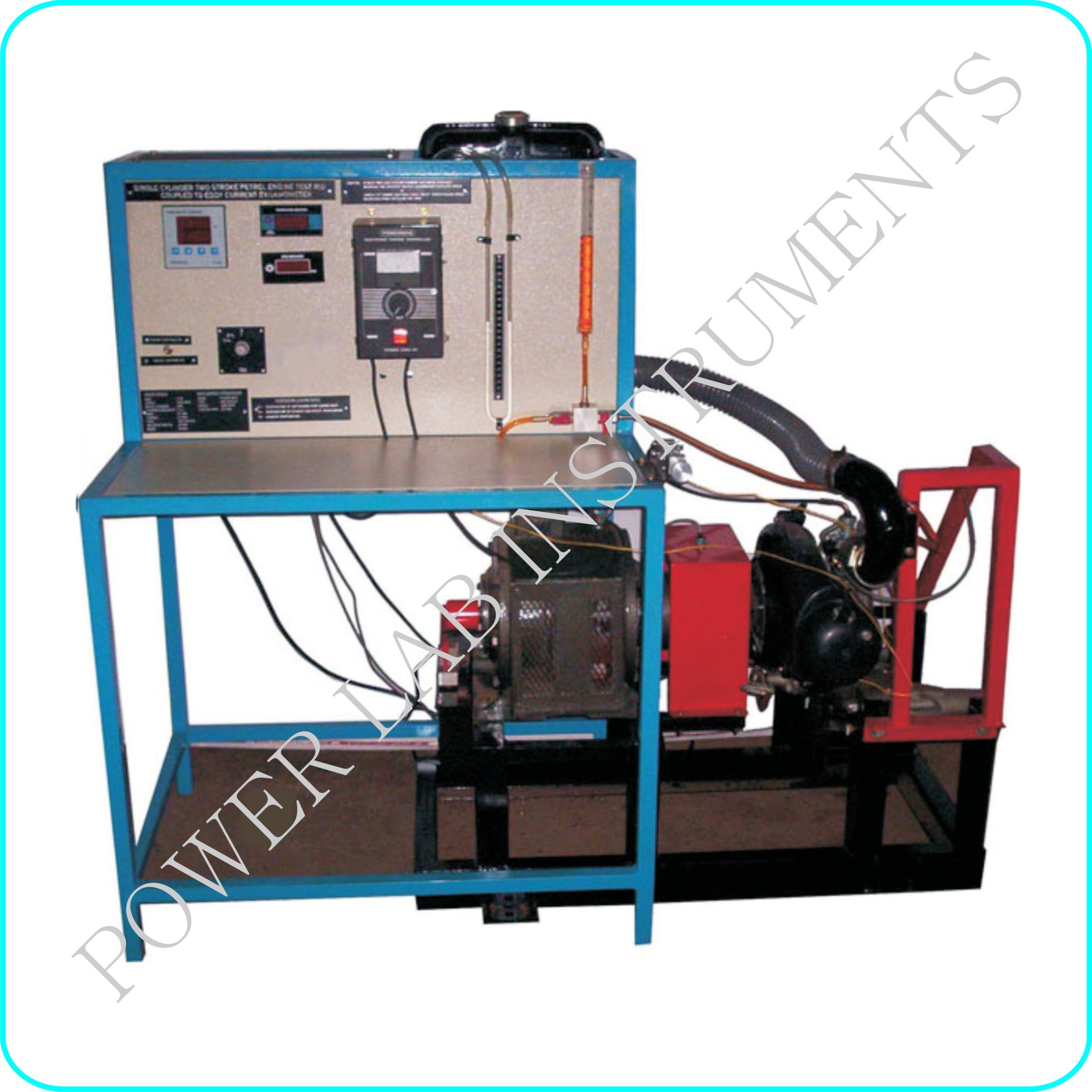 Engine Scuff Testing Rig Single Cylinder Air Cooled Two Stroke Petrol Engine Test Rig With Load ...